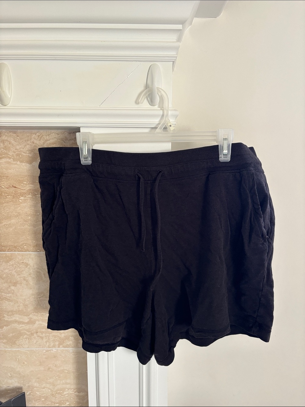 Everyday Women's Black Athletic Shorts with Drawstring